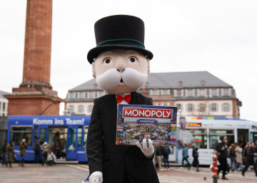 Mr. Monopoly in Darmstadt